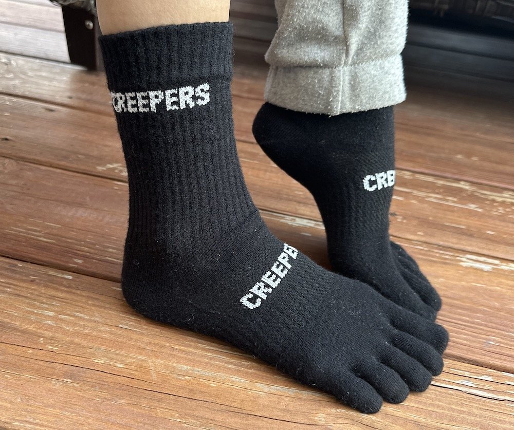 Creepers Anatomical Toe Sox