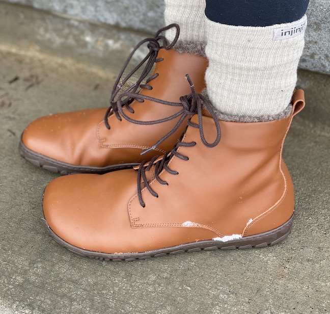 Zaqq Quintic Vegan Barefoot Winter Boot side view