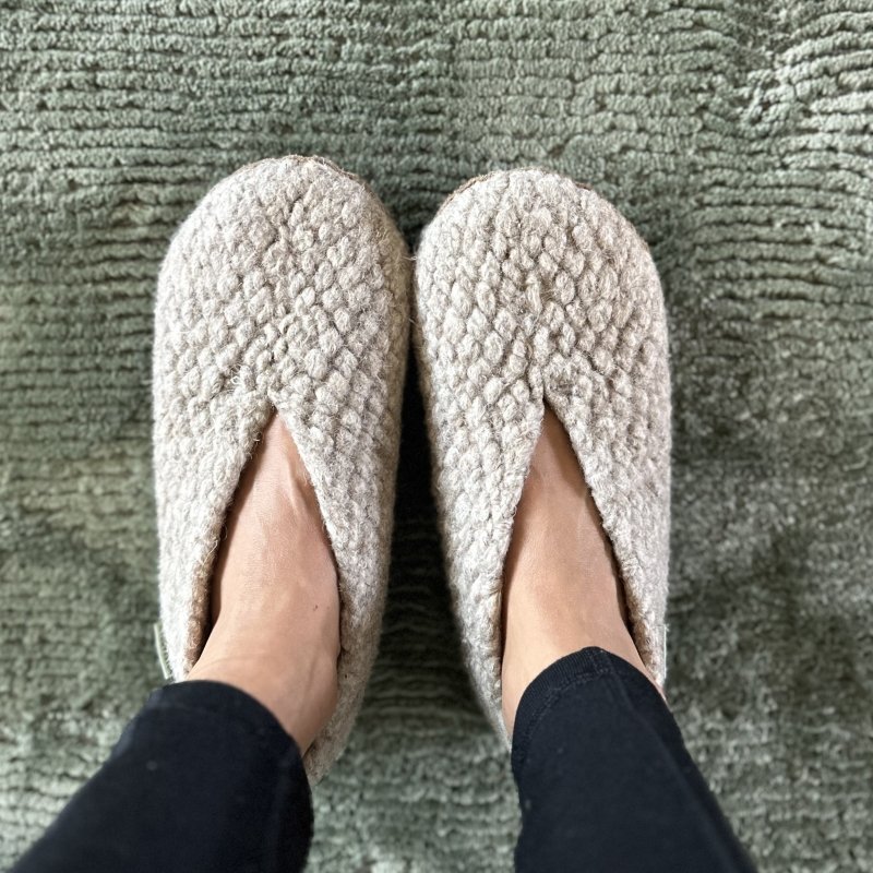 Kyrgies low top indoor wide toe box slippers with a barefoot friendly fit