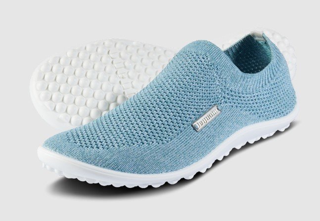 Leguano Stretchy slip on barefoot sneaker with zero drop sole