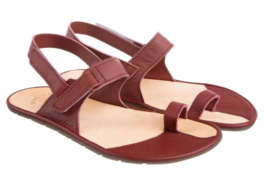 Magical Shoes Leather Barefoot Fashion Sandals with adjustable straps