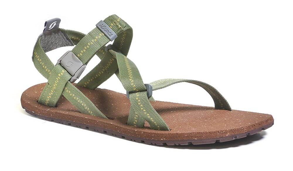 Source Outdoor barefoot unisex adventure athletic sandals without a toe post. Zero drop foot shaped summer sandals