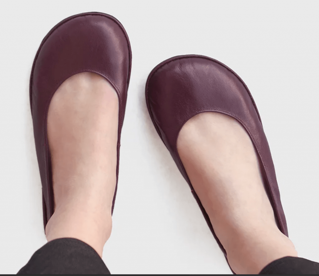 barefoot minimalist ballet flats